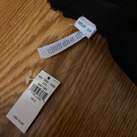 Aerie Elegant Black Lace Bralette - Picture 2 of 7